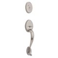 Weslock Lexington Exterior Active Handleset Satin Nickel 02115-N--002D